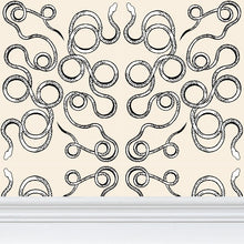 Load image into Gallery viewer, CAT CALL WALLPAPER - Canvas