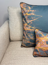 Load image into Gallery viewer, Decorative pillows with abstract design on a beige sofa
