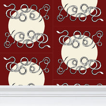 Load image into Gallery viewer, GOLDEN BOY WALLPAPER  - Vermillion
