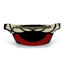 Load image into Gallery viewer, Fanny pack with geometric pattern on a white background
